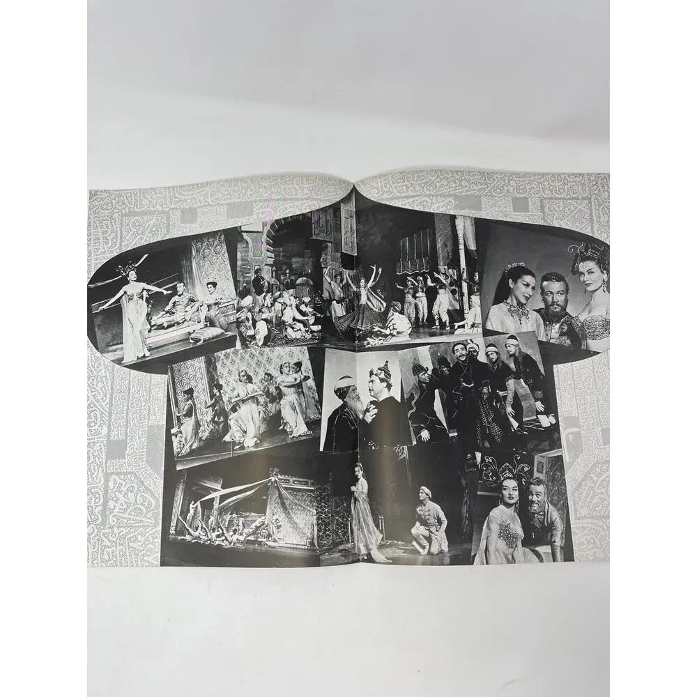 1955 Kismet Playbill and Program Taft Theatre‎ Edwin Lester Julie Wilson